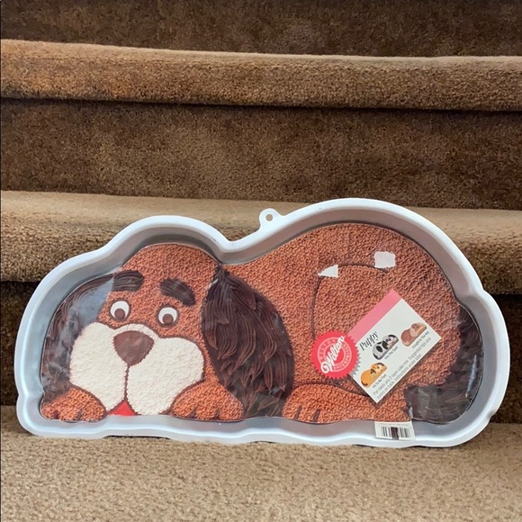 puppy cake pan